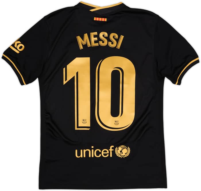 2020-21 Barcelona Away Shirt Messi #10 - 8/10 - (S)