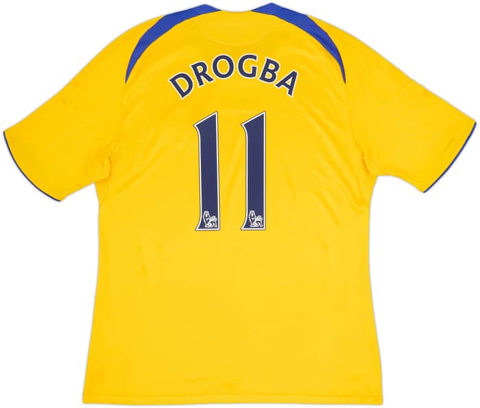2008-09 Chelsea Camiseta Tercera Drogba #11 - 8/10 - (L)