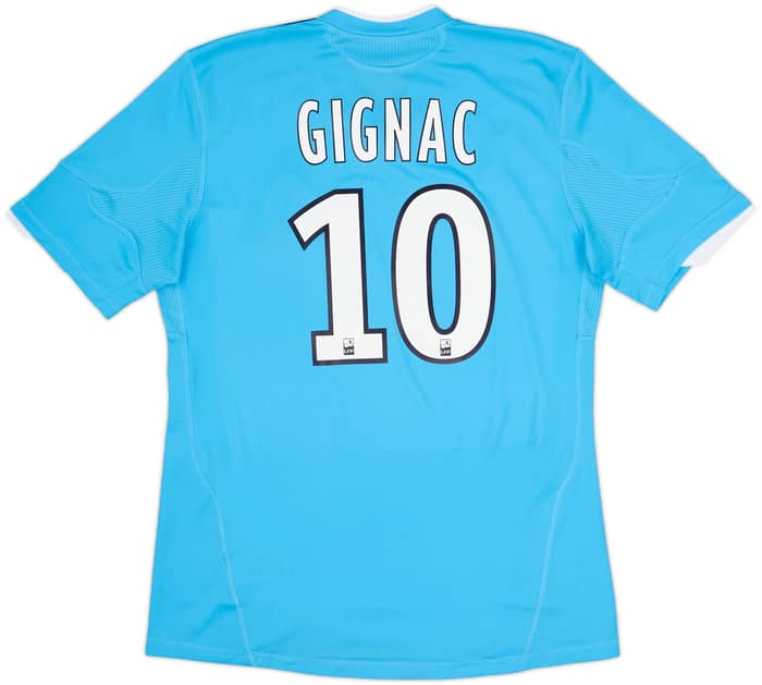 2010-11 Olympique Marseille Away Shirt Gignac #10 - 10/10 - (M)