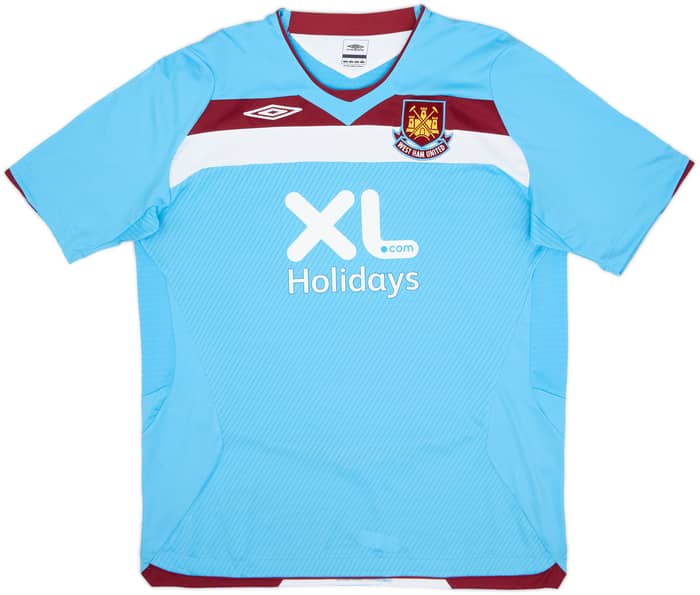 2008-09 West Ham Away Shirt Noble #16 - 8/10 - (L)