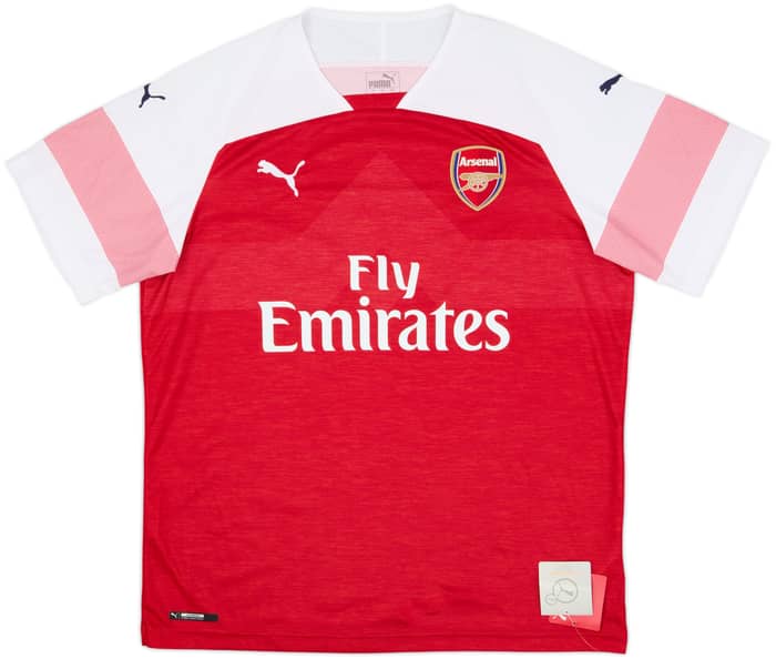 2018-19 Arsenal Home Shirt Aubameyang #14 (XL)