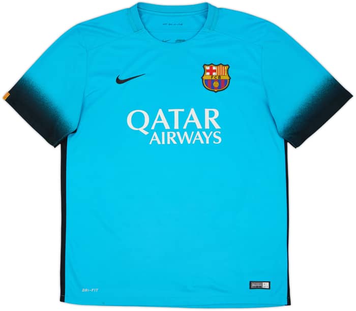 2015-16 Barcelona Third Shirt Neymar Jr #11 - 6/10 - (L)
