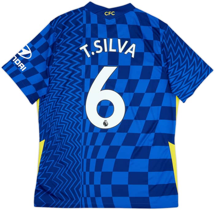 2021-22 Chelsea Home Shirt T.Silva #6 - 9/10 - (L)