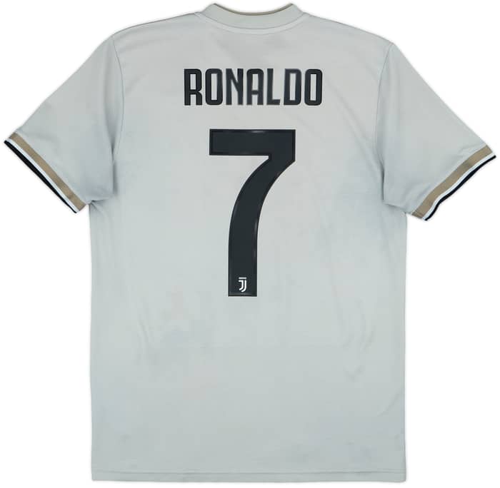 2018-19 Juventus Away Shirt Ronaldo #7 - 8/10 - (M)