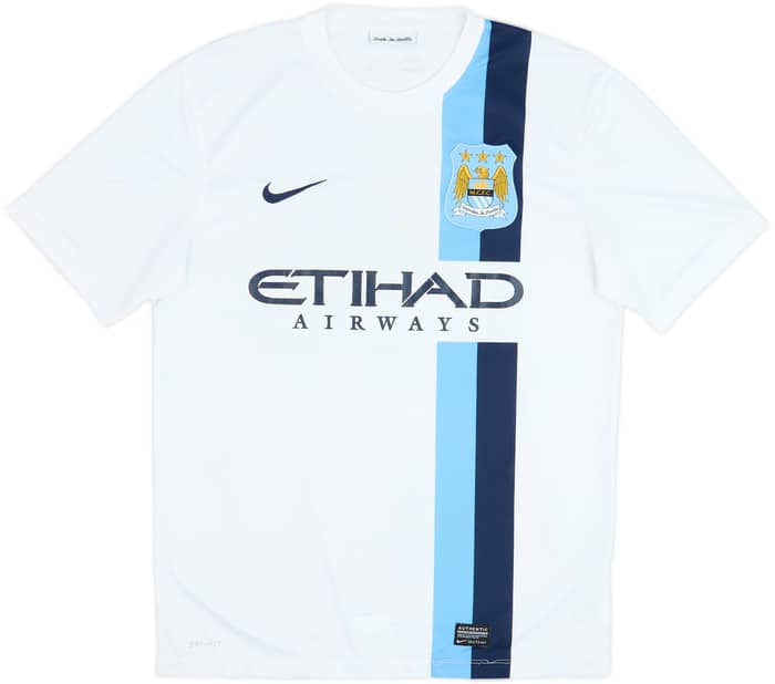 2013-14 Manchester City Third Shirt Kun Aguero #16 - 6/10 - (M)