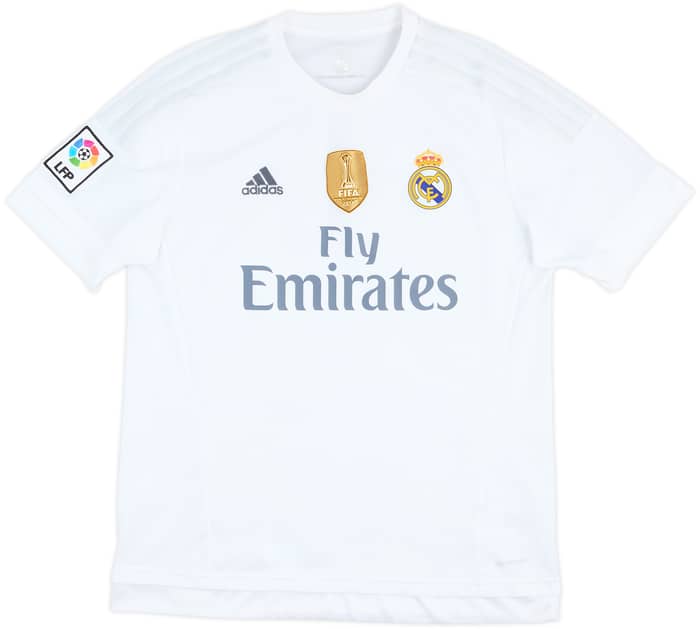 2015-16 Real Madrid Home Shirt Ronaldo #7 - 8/10 - (M)
