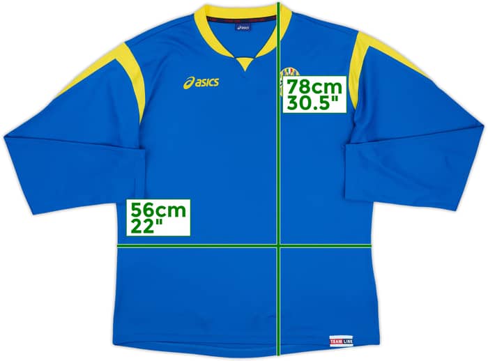 2009-10 Hellas Verona Home L/S Shirt - 8/10 - (XL)