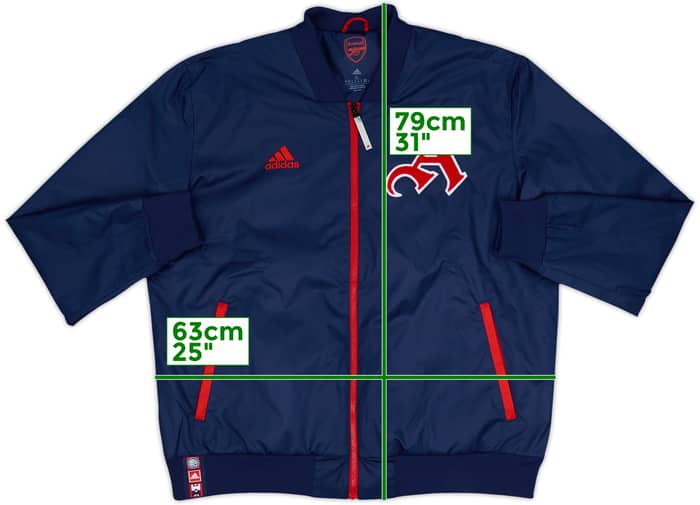 2021-22 Arsenal adidas CNY Track Jacket - 10/10 - (XL)