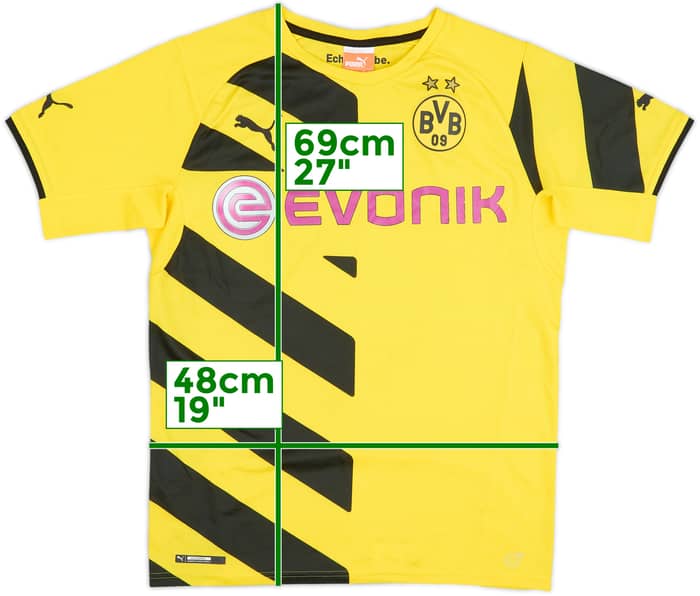 2014-15 Borussia Dortmund Camiseta Local - 7/10 - (S)