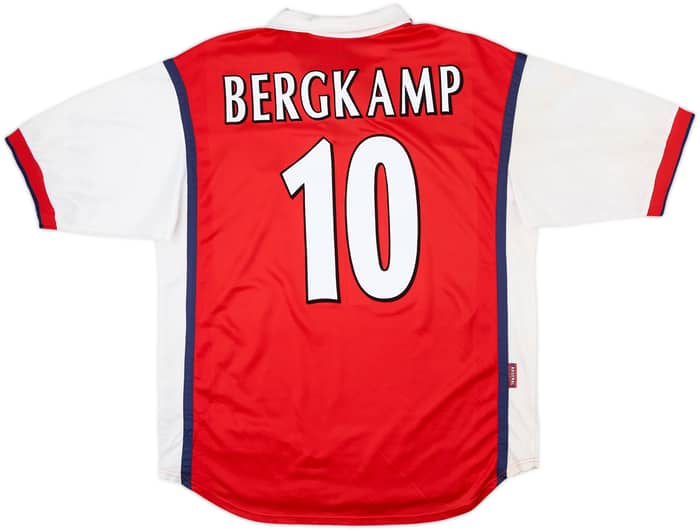 1998-99 Arsenal Home Shirt Bergkamp #10 - 5/10 - (L)