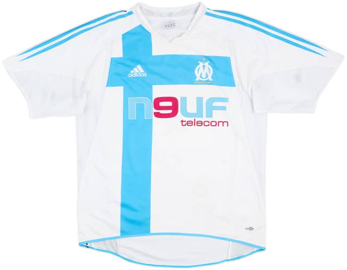 2004-05 Olympique Marseille Home Shirt Nasri #22 - 6/10 - (M)