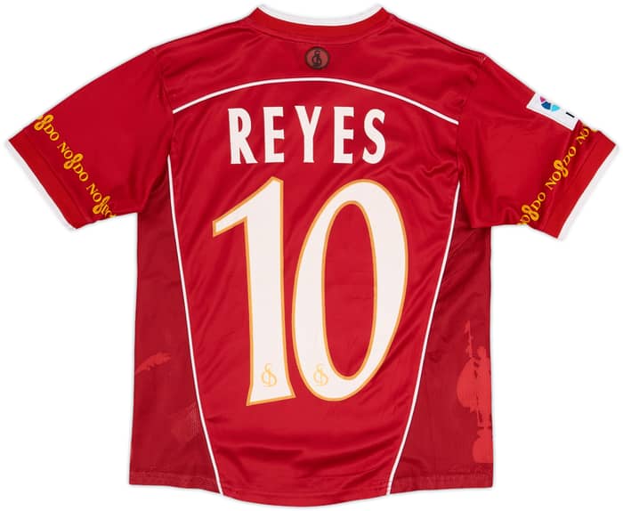 Camiseta de visitante del Sevilla 2003-04 Reyes #10 - 6/10 - (M. Niños)