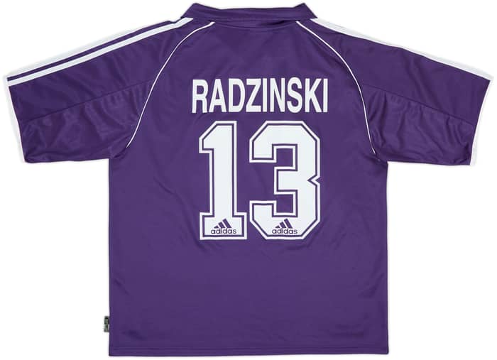 1999-00 Anderlecht Away Shirt Radzinski #13 - 8/10 - (L)