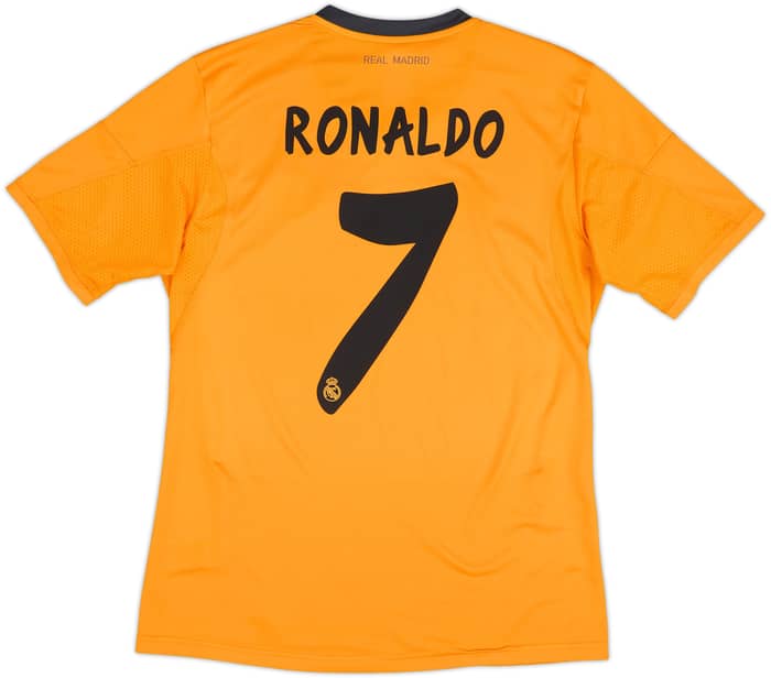 2013-14 Real Madrid Third Shirt Ronaldo #7 - 8/10 - (XL.Boys)