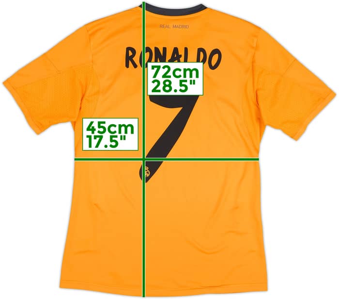 2013-14 Real Madrid Third Shirt Ronaldo #7 - 8/10 - (XL.Boys)