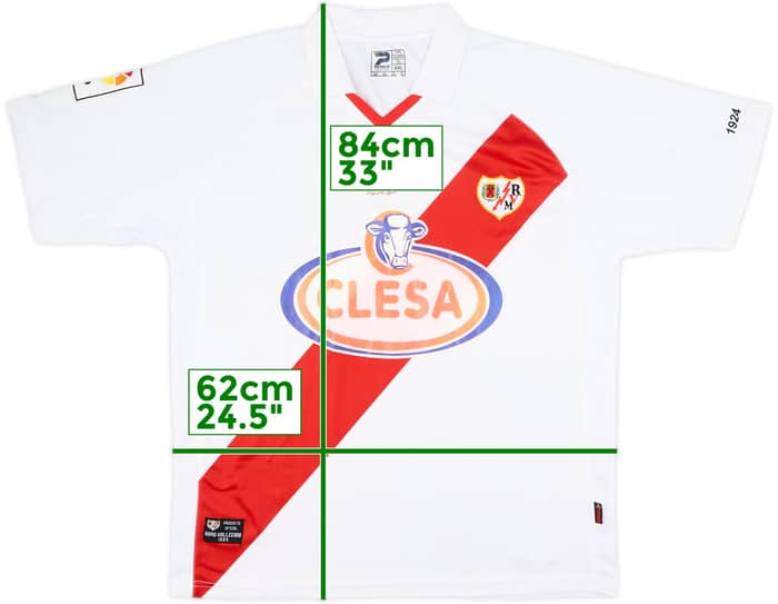 2010-11 Rayo Vallecano Home Shirt - 5/10 - (XXL)