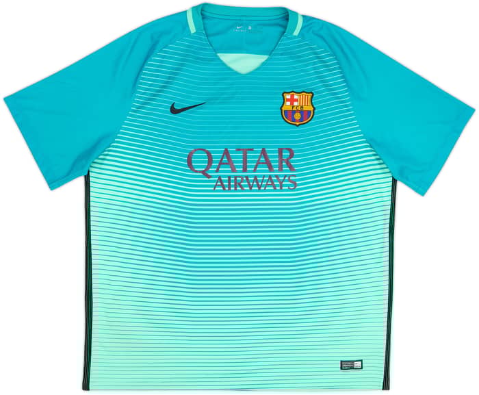 2016-17 Barcelona Third Shirt Neymar Jr #11 - 9/10 - (XXL)