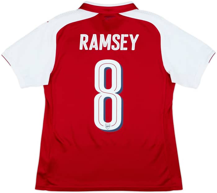 2017-18 Arsenal Home Shirt Ramsey #8 - 6/10 - (Women's M)