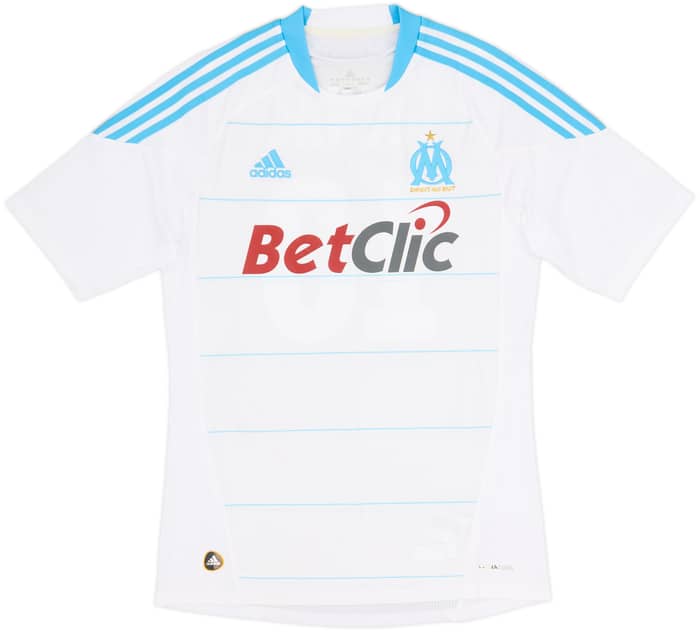 2010-11 Olympique Marseille Home Shirt Gignac #10 - 8/10 - (S)