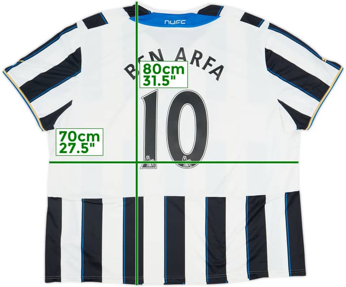 2013-14 Newcastle Home Shirt Ben Arfa #10 - 7/10 - (4XL)