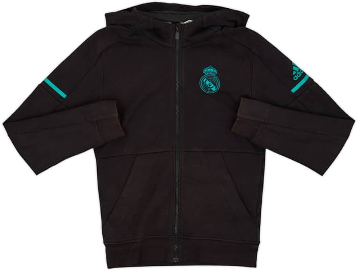 2017-18 Real Madrid adidas Sudadera con capucha - 9/10 - (XS)