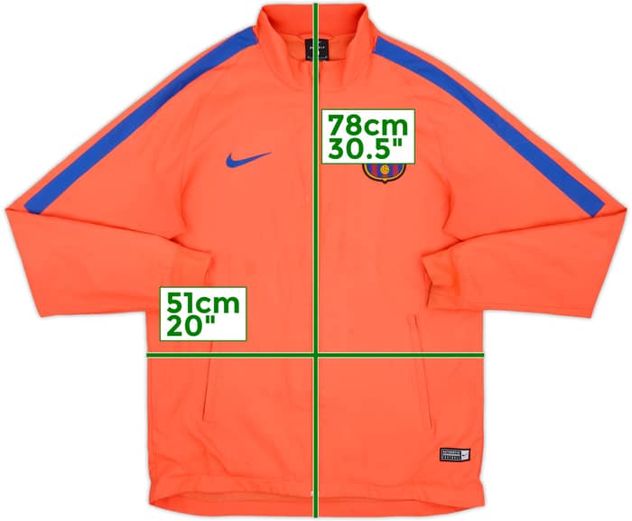 2016-17 Barcelona Nike Track Jacket - 4/10 - (M)