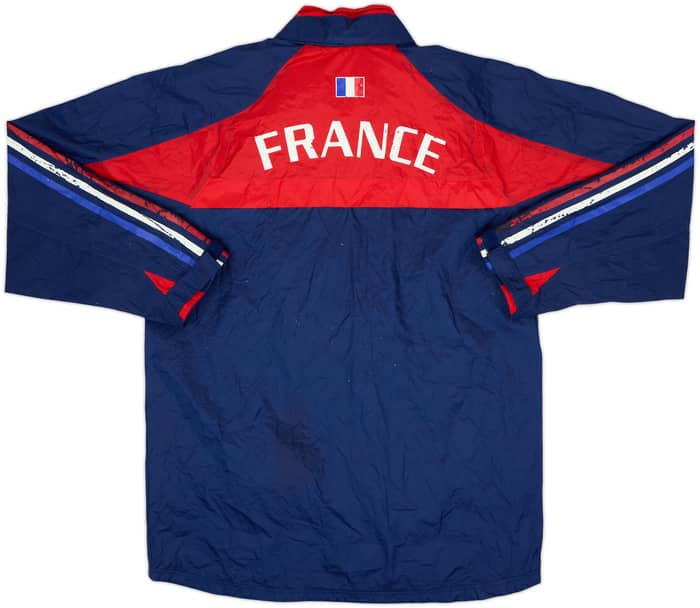 2002-04 France adidas Chaqueta impermeable con capucha - 6/10 - (XL.Niños)