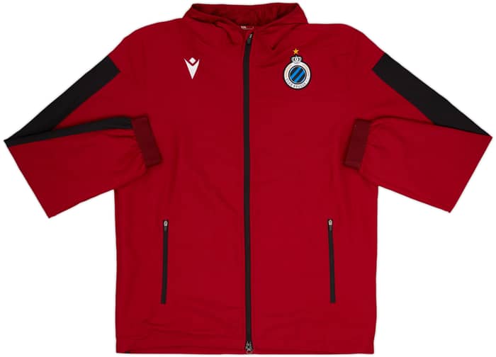 2019-20 Club Brugge Macron Chaqueta de chándal con capucha - 7/10 - (XXL)
