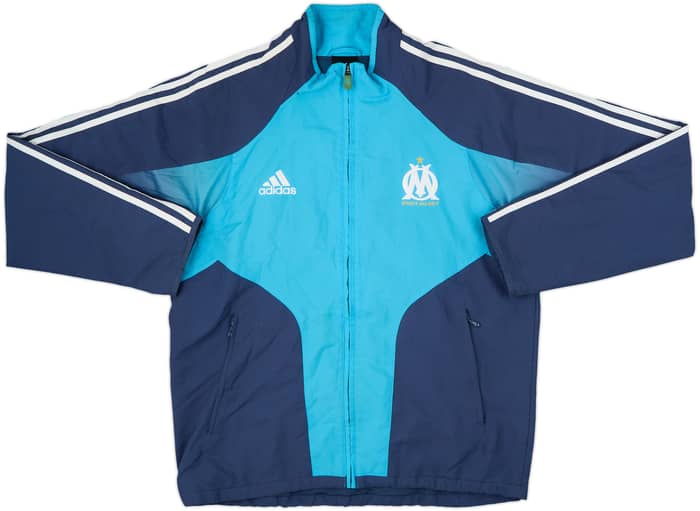 2004-05 Olympique Marseille adidas Track Jacket - 6/10 - (M)