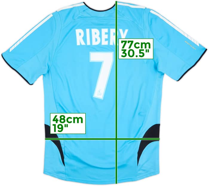 2005-06 Olympique Marseille Away Shirt Ribery #7 - 7/10 - (M)
