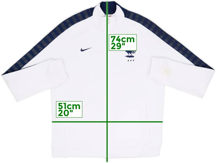 Chaqueta de chándal Nike de France 2014-15 - 7/10 - (M)