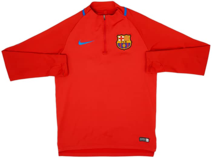 2017-18 Barcelona Nike 1/4 Zip Training Top - 6/10 - (S)