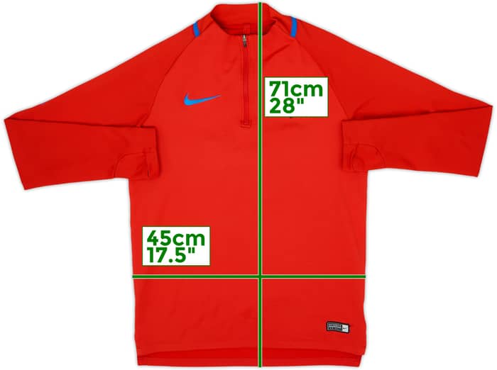 2017-18 Barcelona Nike 1/4 Zip Training Top - 6/10 - (S)