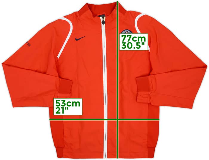 2006-07 Paris Saint-Germain Nike Chaqueta de chándal - 7/10 - (L)