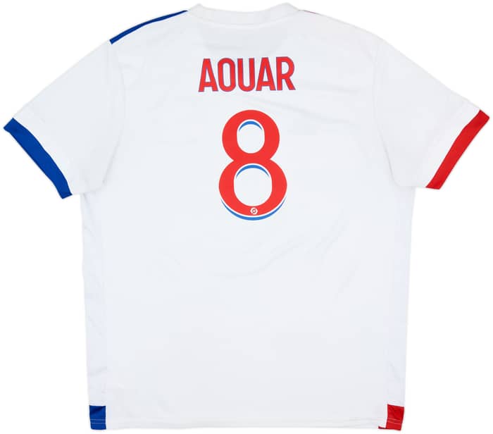 2020-21 Lyon Home Shirt Aouar #8 - 7/10 - (XL)