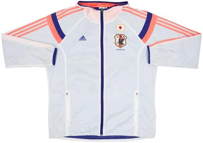 2013-14 Japan adidas Hooded Windbreaker Jacket - 5/10 - (XL)
