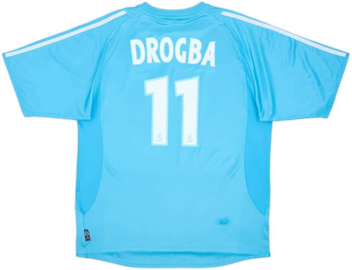2003-04 Olympique Marseille Away Shirt Drogba #11 - 7/10 - (M)