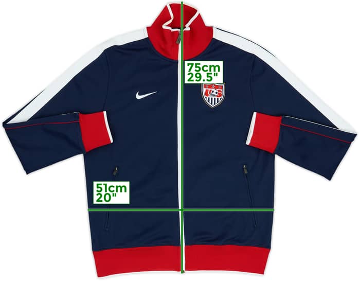 2010-11 USA Nike Track Jacket - 6/10 - (M)