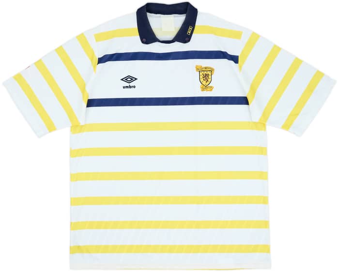 1988-91 Scotland Away Shirt - 8/10 - (XL)