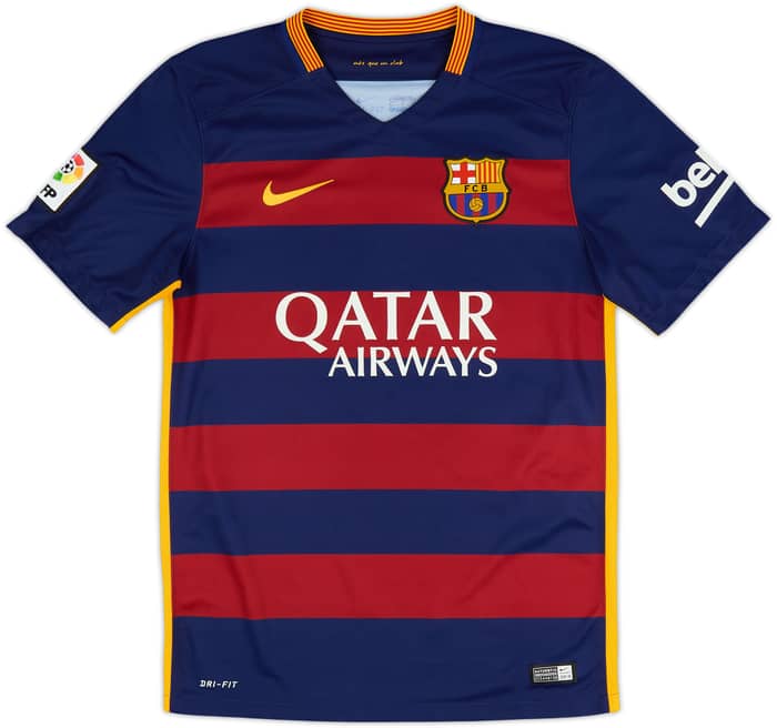 2015-16 Barcelona Home Shirt Messi #10 - 6/10 - (S)
