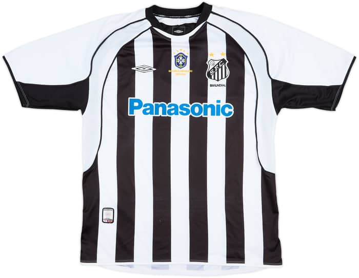 Camiseta de visitante del Santos 2005 #10 - 8/10 - (L)