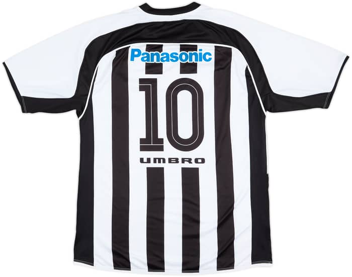 Camiseta de visitante del Santos 2005 #10 - 8/10 - (L)
