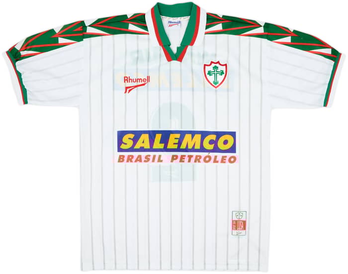 Camiseta de visitante de la Portuguesa 1997-98 Walmir #2 - 8/10 - (XL)