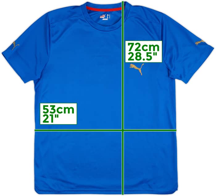2008-09 Italy Puma Training Shirt - 8/10 - (L)
