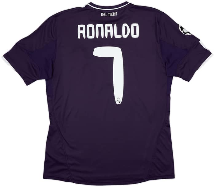 2010-11 Real Madrid CL Third Shirt Ronaldo #7 - 6/10 - (L)