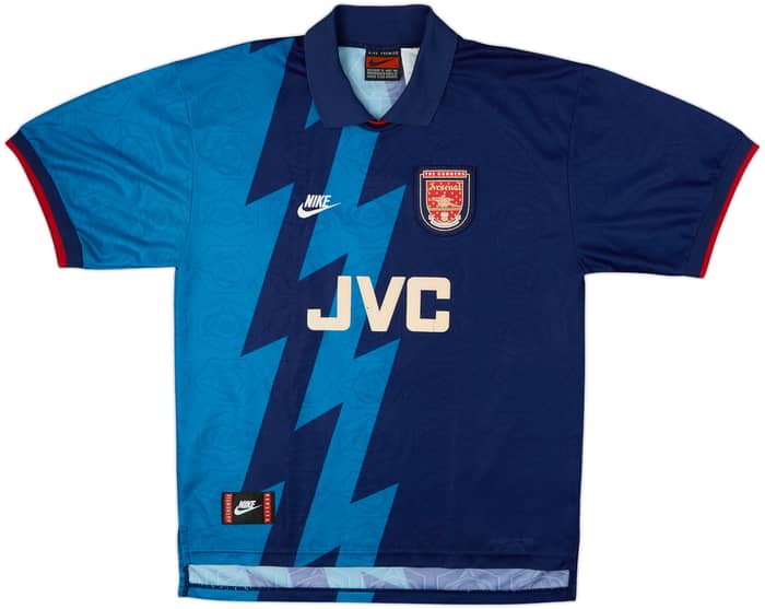 1995-96 Arsenal Away Shirt Wright #8 - 7/10 - (L)