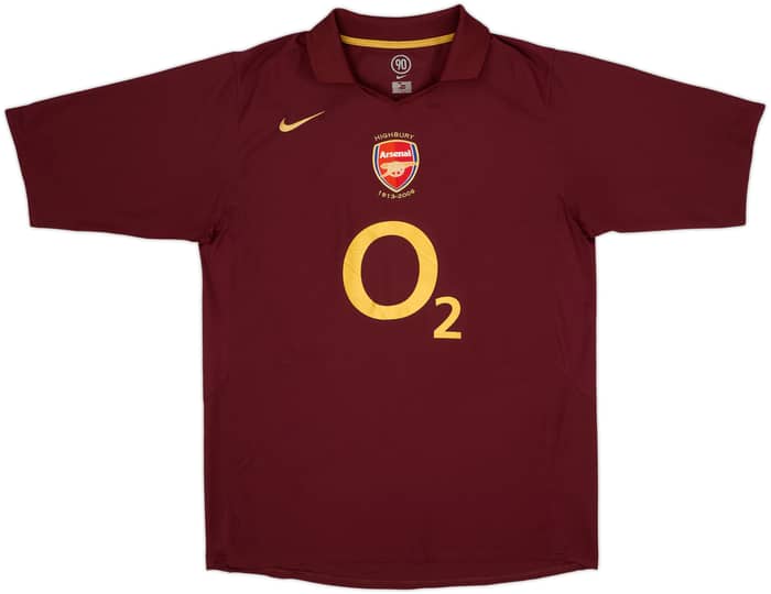 2005-06 Arsenal Home Shirt Bergkamp #10 - 6/10 - (L)