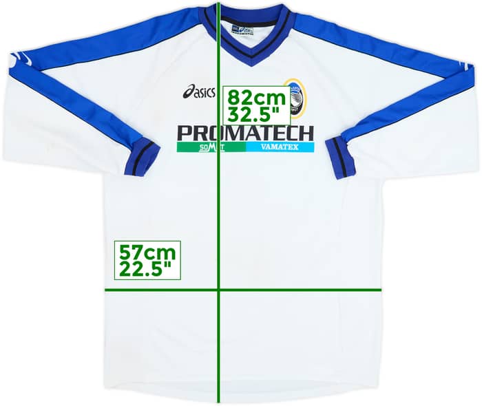 2002-03 Atalanta Away L/S Shirt #10 - 5/10 - (XL)