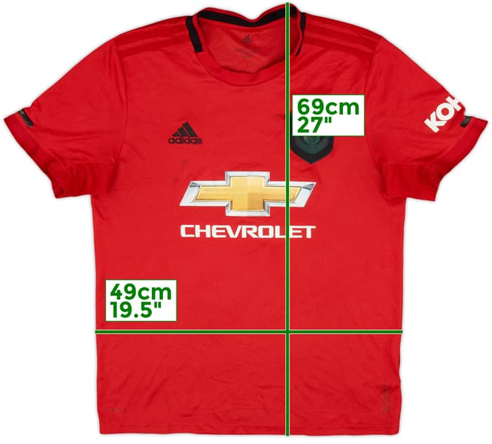 2019-20 Manchester United Home Shirt - 5/10 - (M)