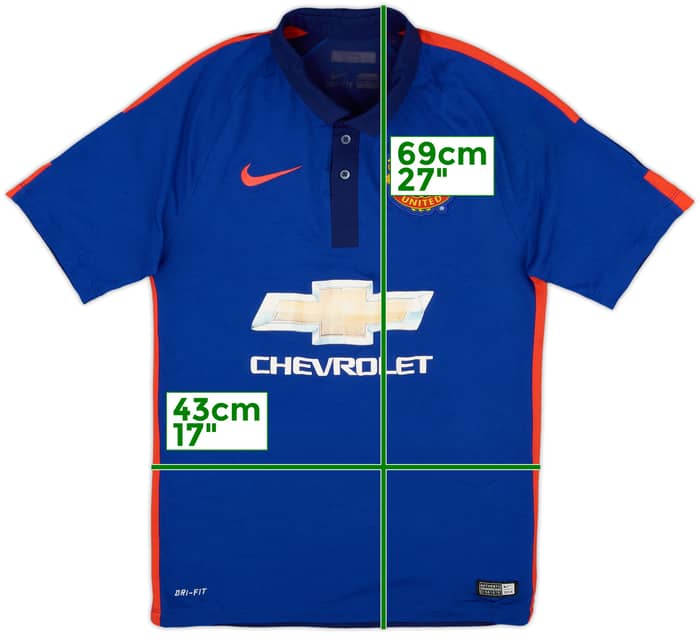 2014-15 Manchester United Third Shirt - 4/10 - (S)